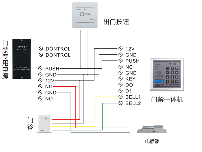 fcl200电插锁